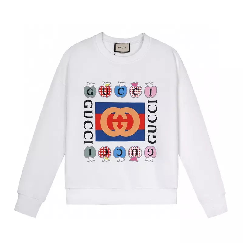 Moletom hot sale branco gucci