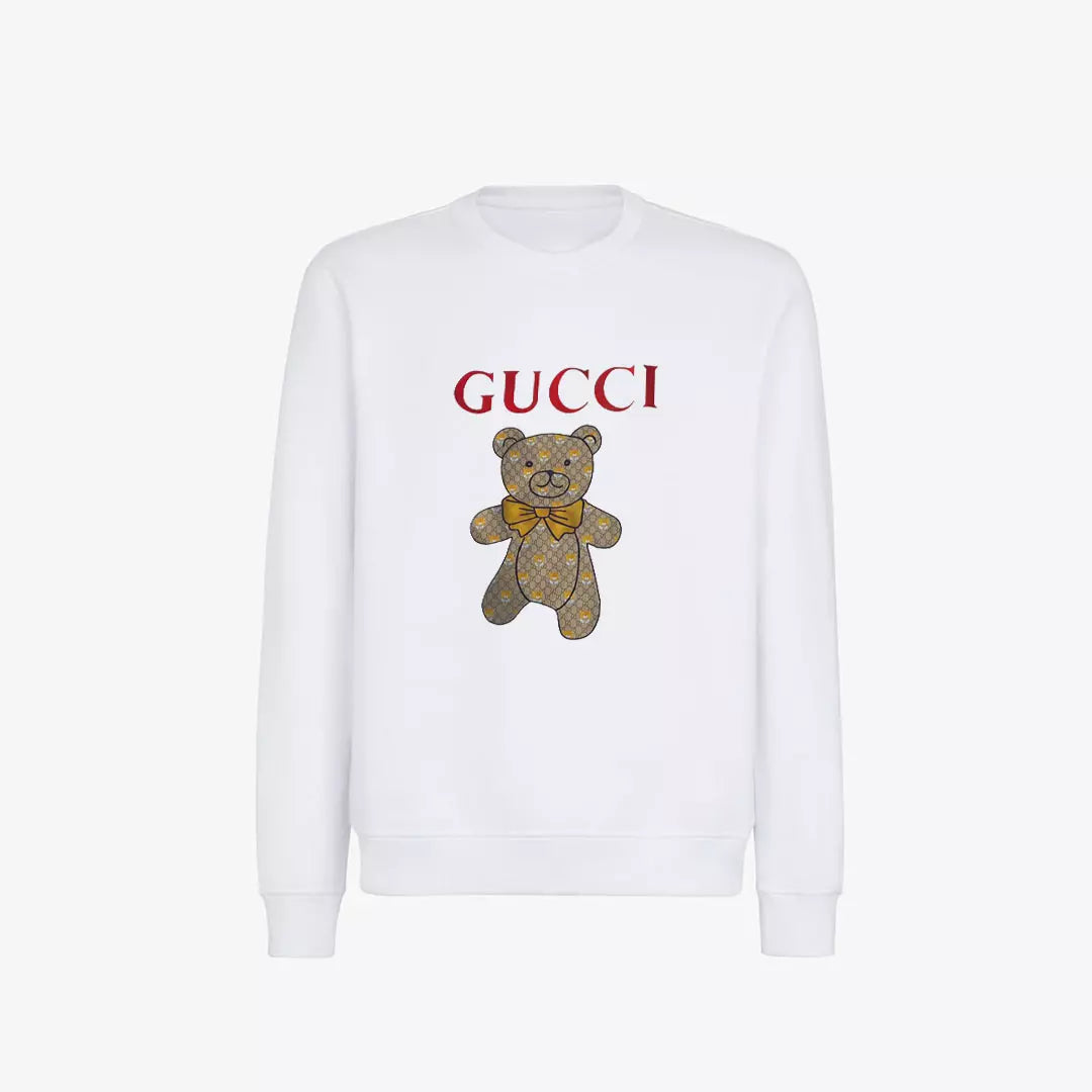 Gucci teddy sale bear sweatshirt