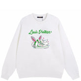 Moletom Louis Vuitton Bunny Sneakers - Branco