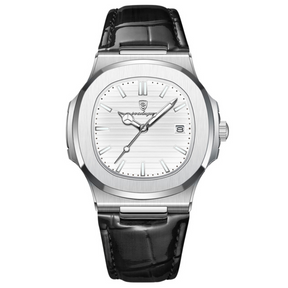 Relógio Bangô Elite France - Classic Silver
