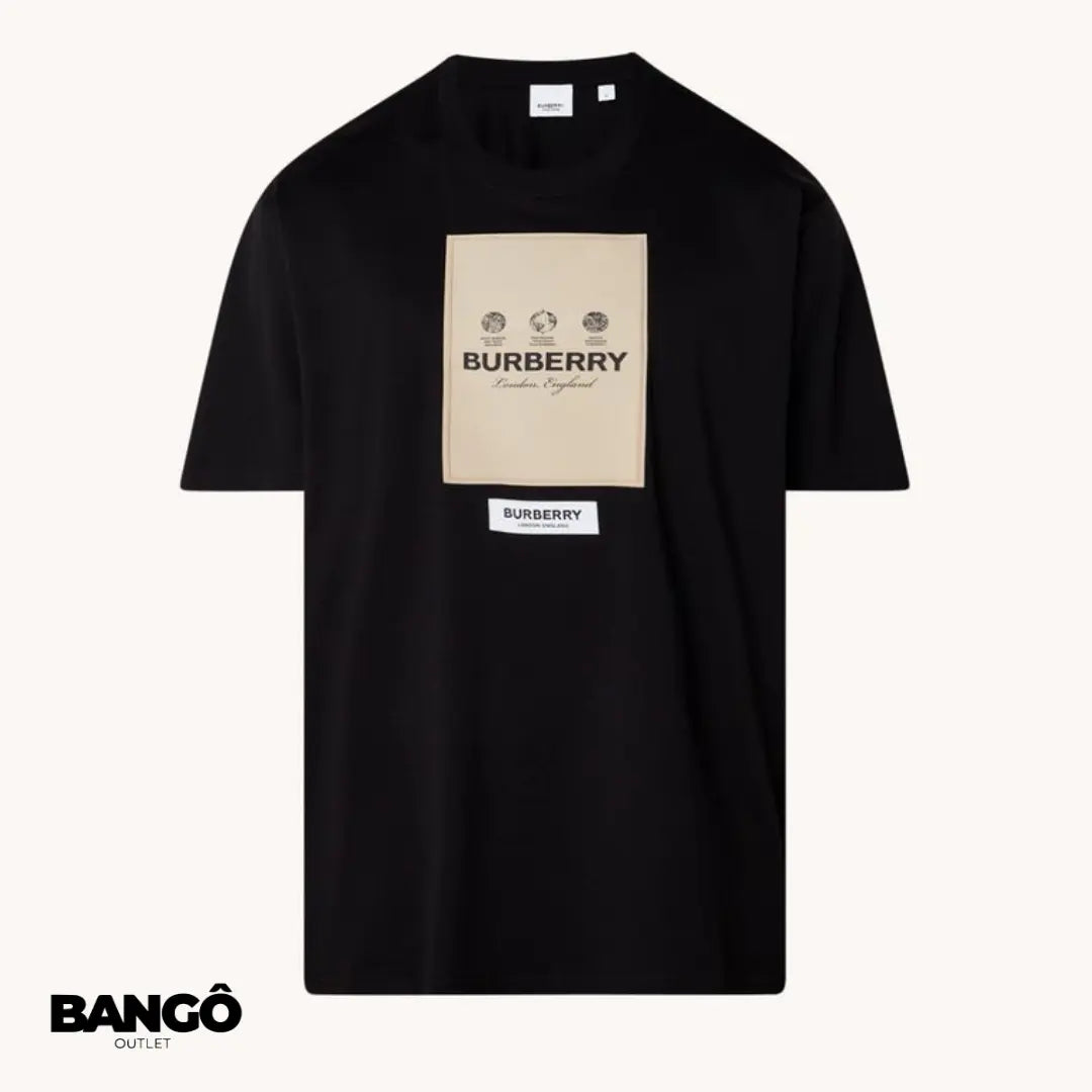 Camiseta BURBERRУ com Estampa Logo-Print (PRONTA ENTREGA)