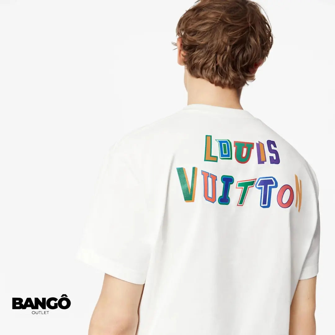 Camiseta LV Logo Colorida