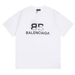 Camiseta BALENCІAGA Oversized - Branca (PRONTA ENTREGA)