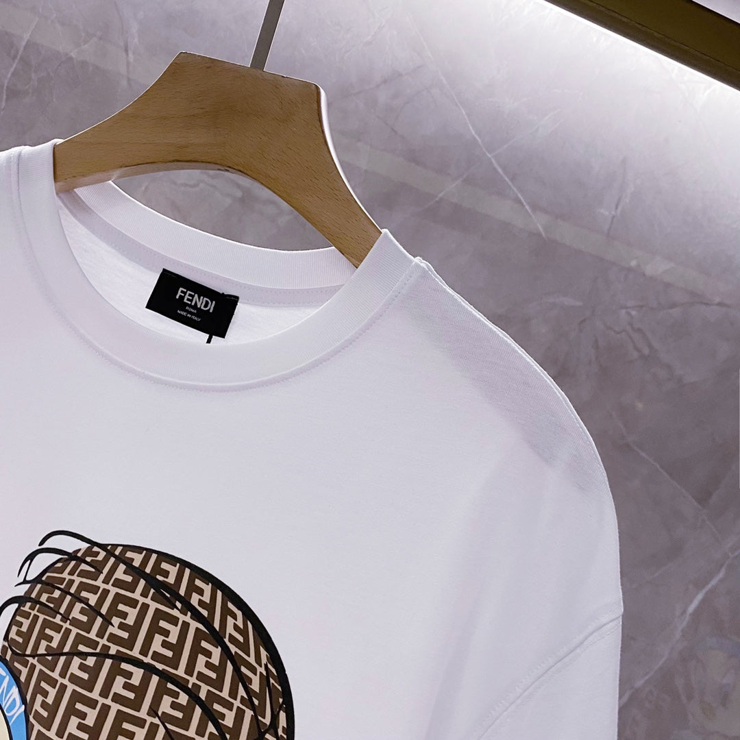 Camiseta Fendi PioPio - Branco