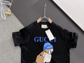 Camiseta Gucci Coruja no Patins - Preto