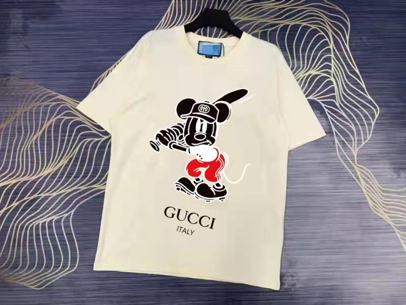 Camiseta Guci Mickey Baseball - Branco