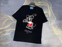 Camiseta Guci Mickey Baseball - Preto (PRONTA ENTREGA)