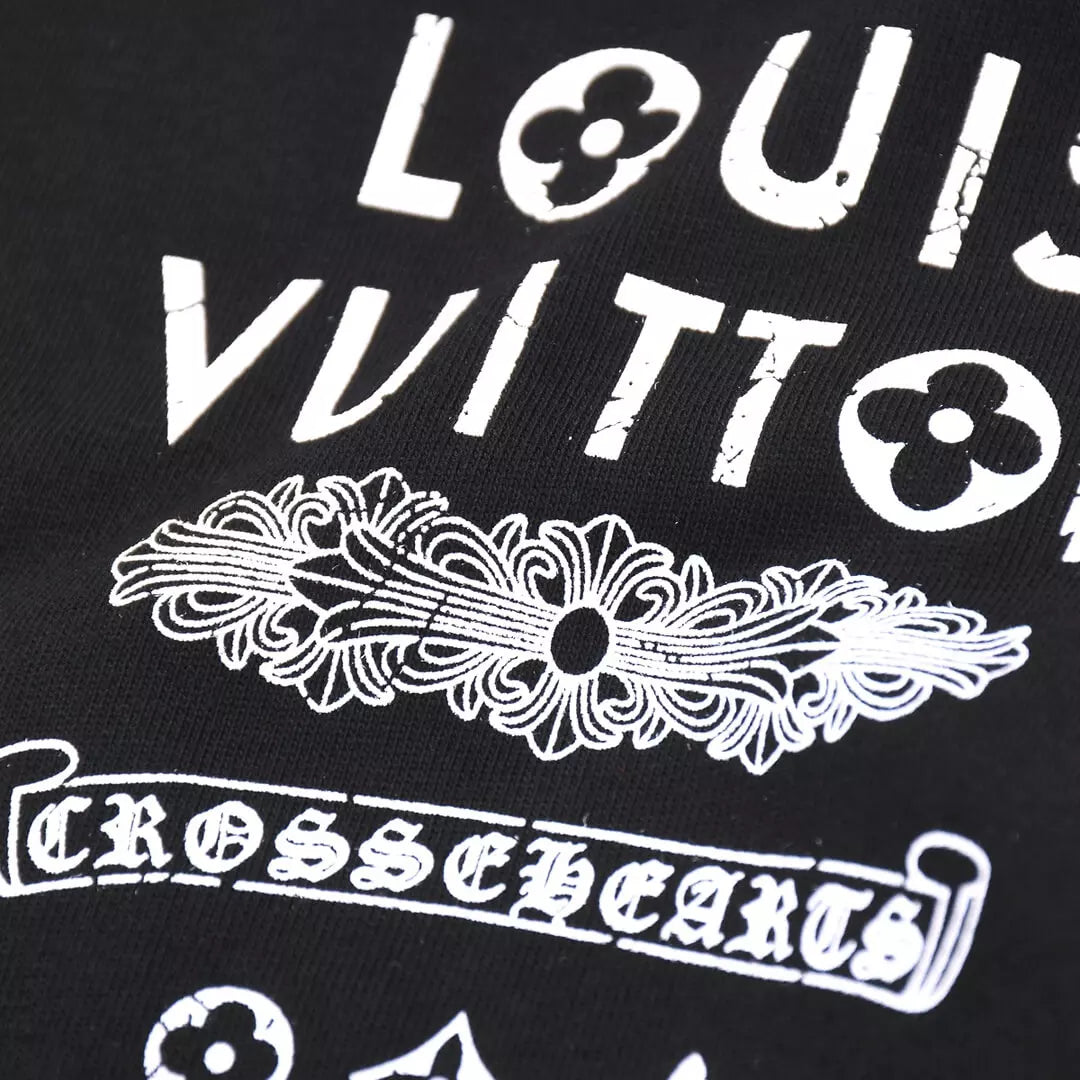 Camiseta LV CrosseBeards Preto