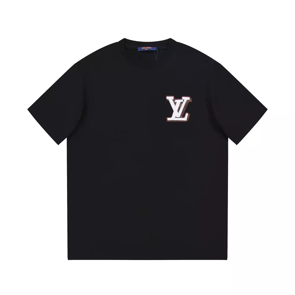 Camiseta Louis Vuitton Logo Liso - Preto