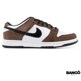 Nike SB Dunk Low White Black Trail End Brown