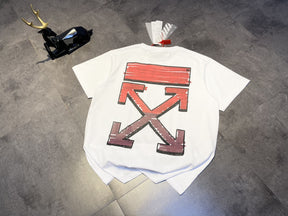 Camiseta  Off White Track Branca