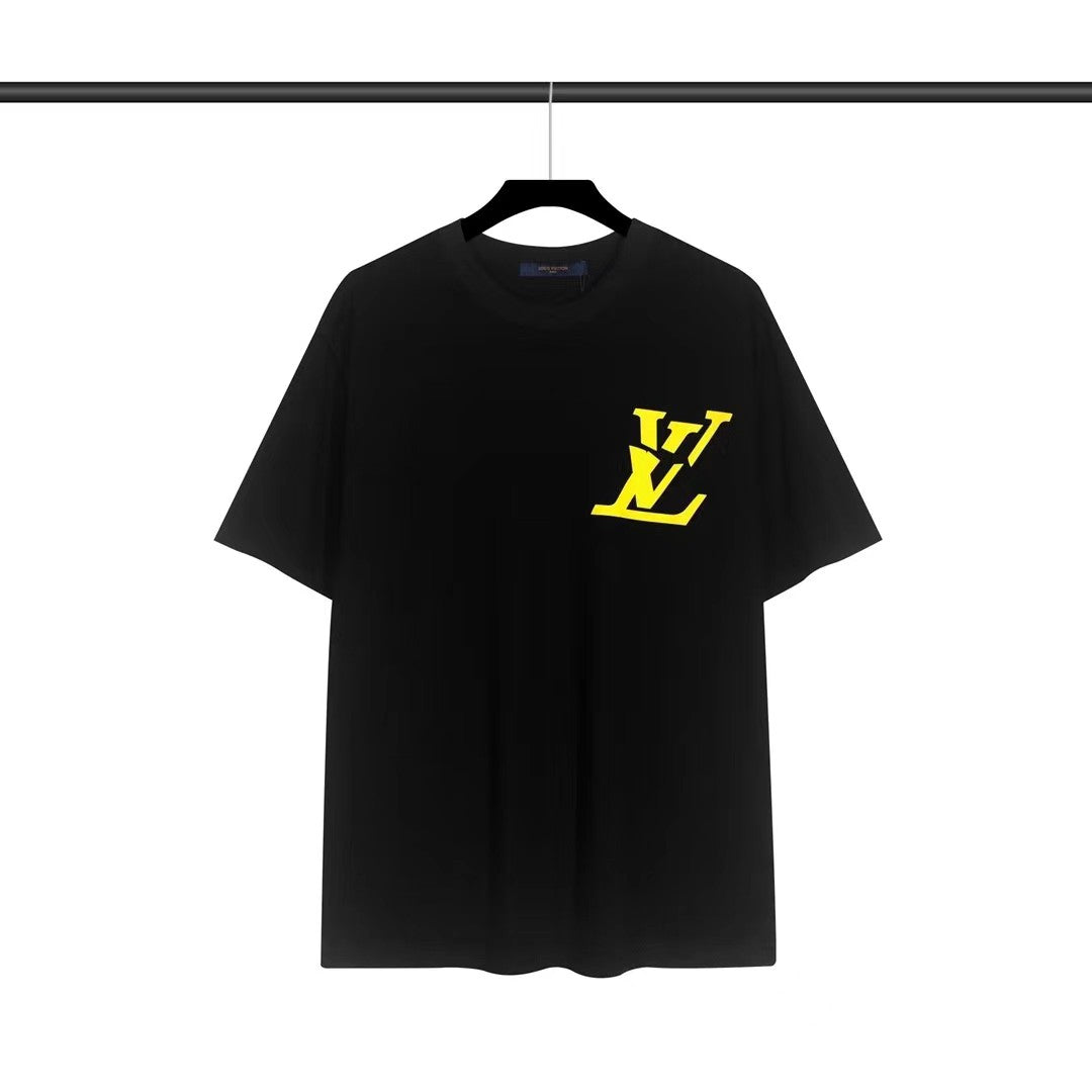 Camiseta Louis Vuitton Neon Bold - Preto