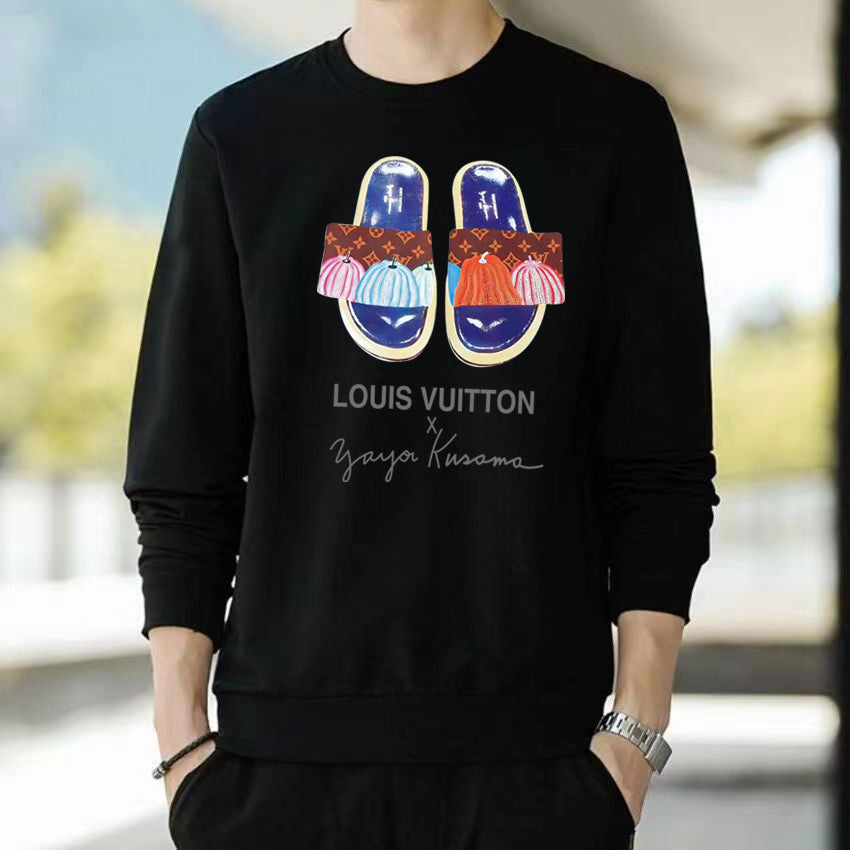 Moletom Louis Vuitton x Yayoi Kusama Slides - Preto