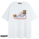 Camiseta Louis Vuitton Tênis - Branco