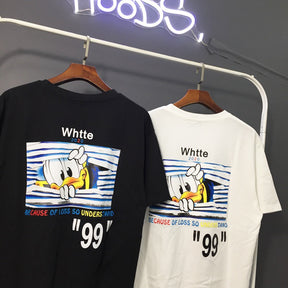 Camiseta  Off White Duck Perspective Preta