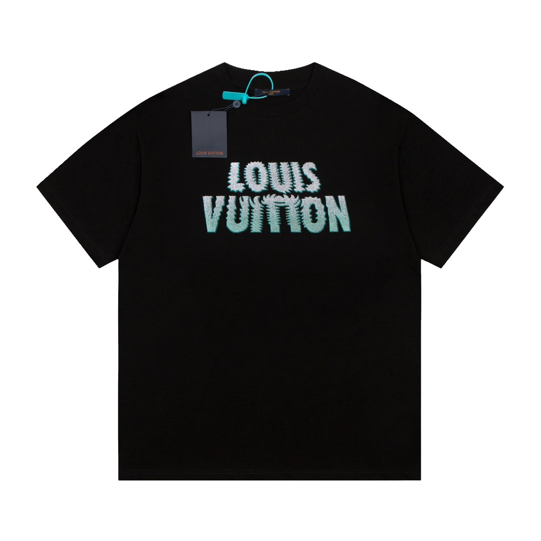 Camiseta Louis Vuitton Neon Burst Preto