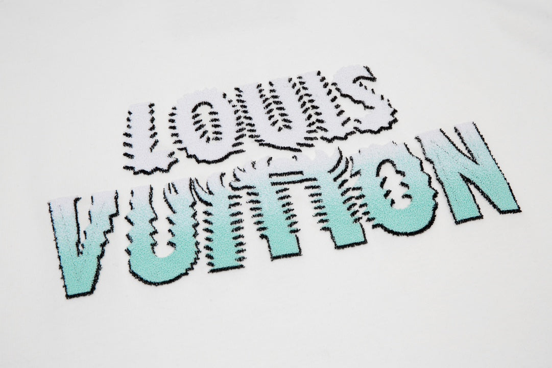 Camiseta Louis Vuitton Neon Burst Branco