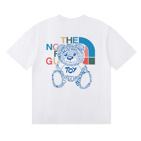 Camiseta Gucci x The North Face Bear - Branco