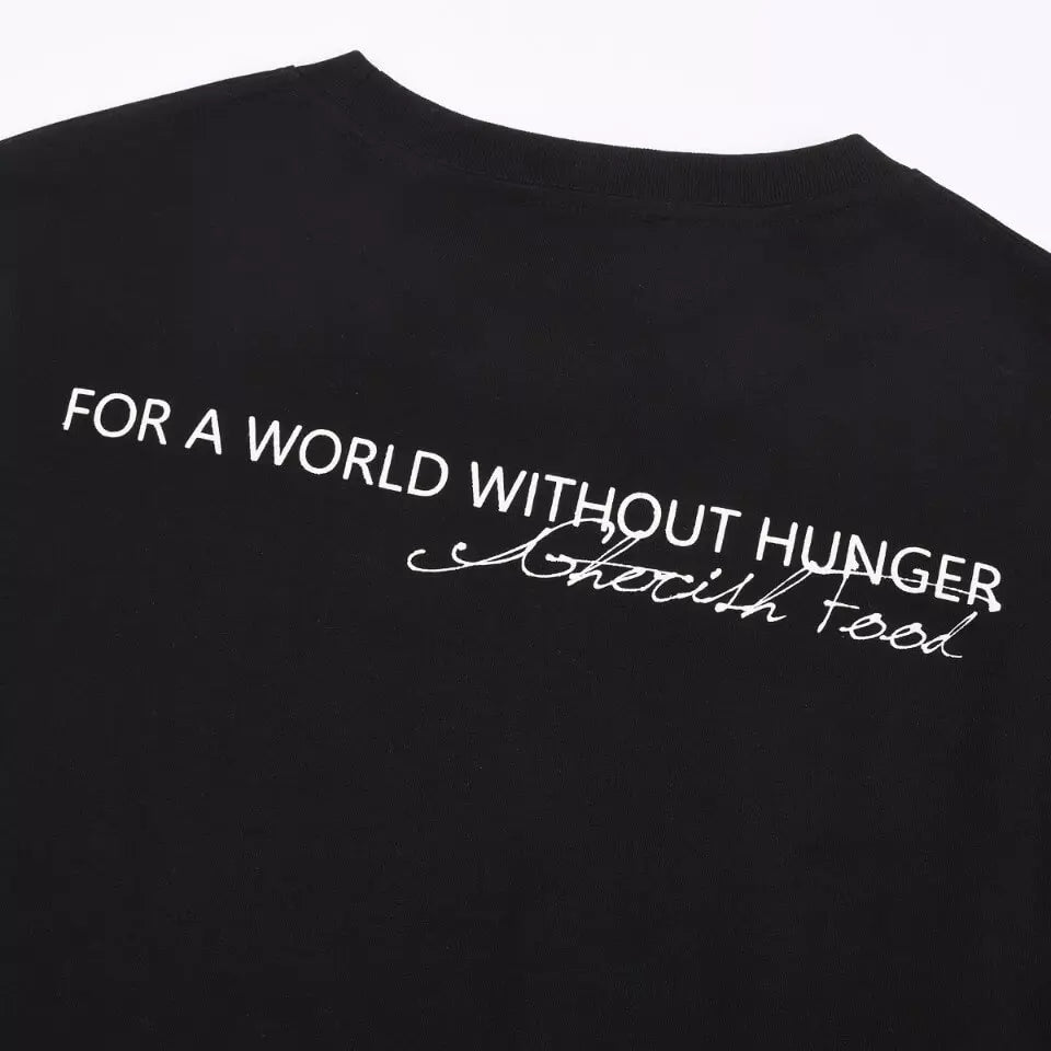 Camiseta Balenciaga World Food Programme - Preta