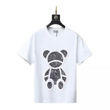 Camiseta Dior Black Bear - Branca