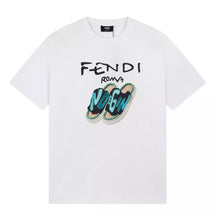 Camiseta FENDІ Roma Chinelo - Branca