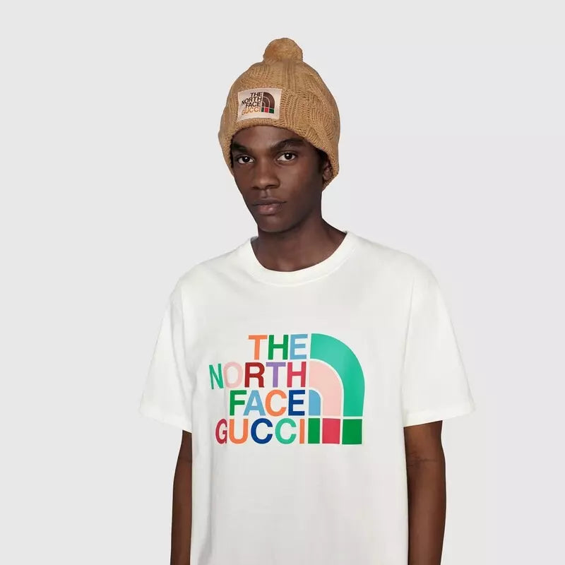 Camiseta GUCCI The North Face com logo - color