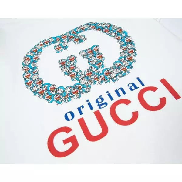 Camiseta GUCCІ  Logo happy - Branca