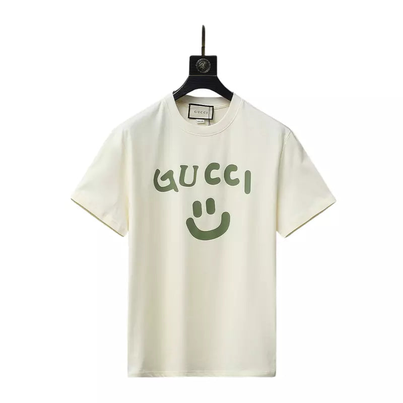 Camiseta Gucci Smile Face - Bege