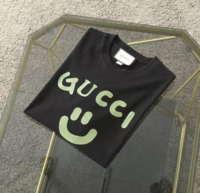 Camiseta Gucci Smile Face - Black