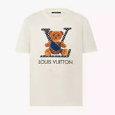 Camiseta LOUІS VUІTTON Estampa de Urso Branca