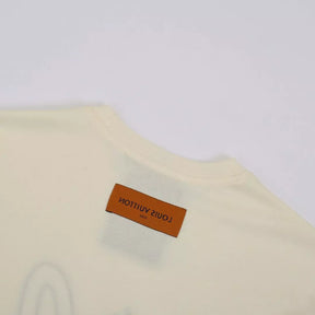 Camiseta Louis Vuitton Coelho - Bege