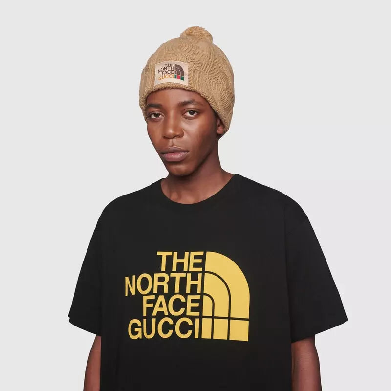 Camiseta The North Face x GUCCI oversize - Preto