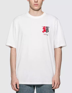 Camiseta com logotipo Contrast BURBERRУ